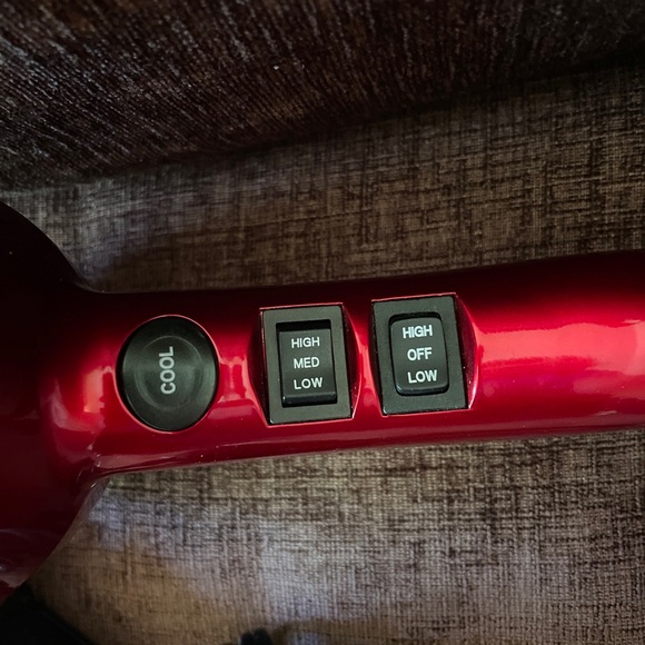 NWOT Tool Science Professional Hair Dryer red 1875W Model 646005 - Picture 3 of 7